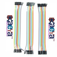 OkaeYa Jumper Wires Set - 60 Pieces - 20 Male to Male + 20 Female to Female + 20 Male to Female